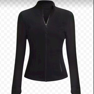 Black lululemon align jacket size 4